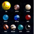 thumbnail image 4 of MegaFun/Fabricas Selectas USA Solar System Glass Marbles, 4 of 4