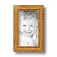 thumbnail image 2 of ArtToFrames 4x7 inch Gold Picture Frame, Gold Wood Poster Frame (4317), 2 of 8