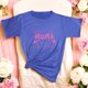thumbnail image 3 of Playera Blusa Mujer De Feliz Día Mamá Eres Mi Mayor Bendición Regalo Día de las Madres Moda Casual Color Aqua Talla Chica Marca Emil SaEs, 3 of 4