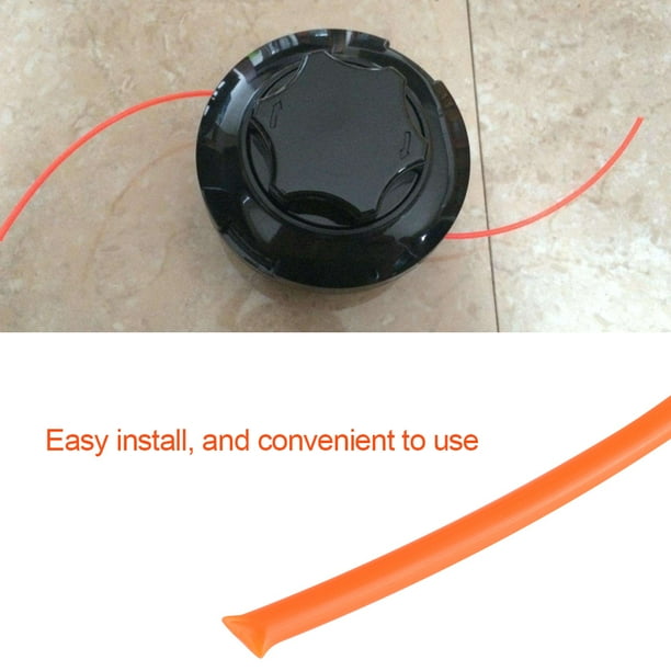 Trimmer Line Nylon Wire Nylon Cord Wire 3mm Trimmer Line Nylon Cord Wire Round String Petrol Grass Trimmer 50 M
