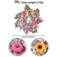 thumbnail image 3 of BKER Pumpkin Maple Leaf Wreath Decoration Perfect Fall For Your Home Halloween & Thanksgiving Celebrations!, 3 of 3