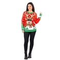 thumbnail image 5 of SOCAL LOOK Youth Ugly Christmas Sweater-Cute Holiday Pullover for Teens Big Boys & Girls 13/14 Years, 5 of 6