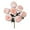 B, variant on Valentine's Day Peonies Artificial Flowers, Ongmies Artificial Peony Flowers Faux Silk Hydrangea Bouquet Wedding Home Table Decor Reusable Bouquet of Rose Flower for Birthday Wedding