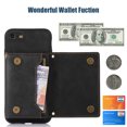 thumbnail image 3 of Feishell Crossbody Wallet Women Case for iPhone 7 Plus, iPhone 8 Plus,Credit Card Holder Phone Case with Strap,PU Leather Purse with Lanyard Bling Flip Cover For iPhone 8 Plus/7 Plus, Black, 3 of 10