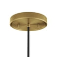 thumbnail image 4 of Modway Beacon 1-Light Pendant Light in Opal Satin Brass, 4 of 7