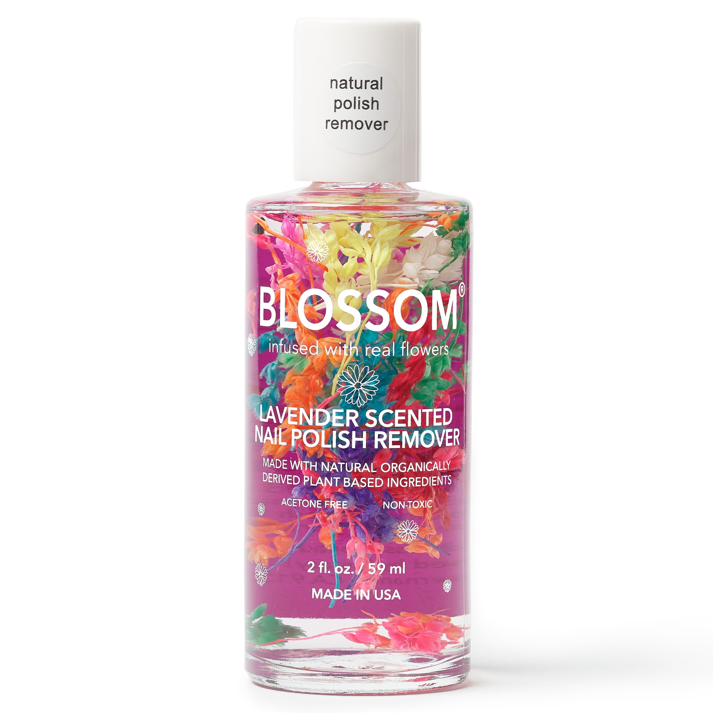 Blossom Scented Lavender 2oz Nail Polish Remover