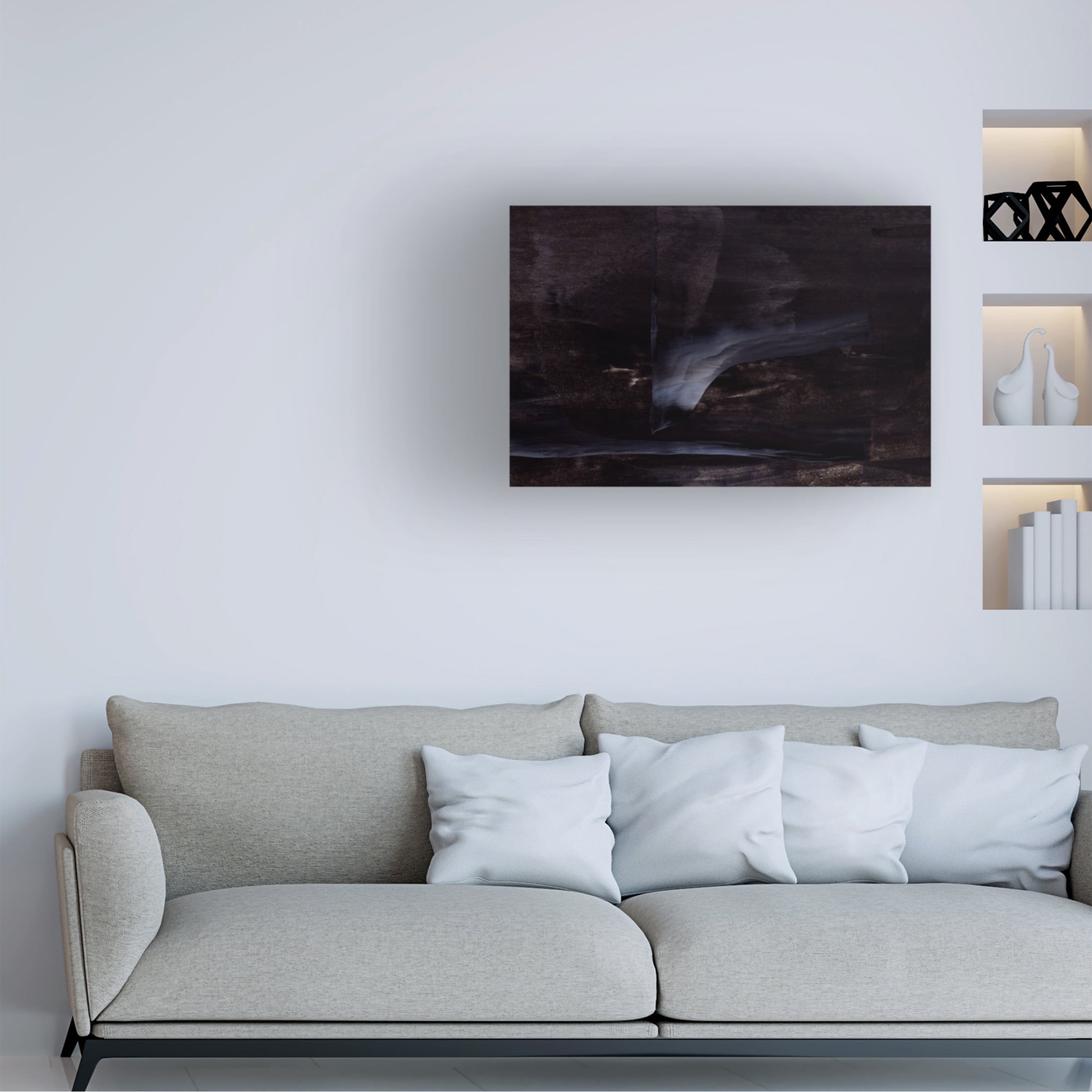 Trademark Fine Art uplusmestudio Dramatic Texture Canvas Wall Art