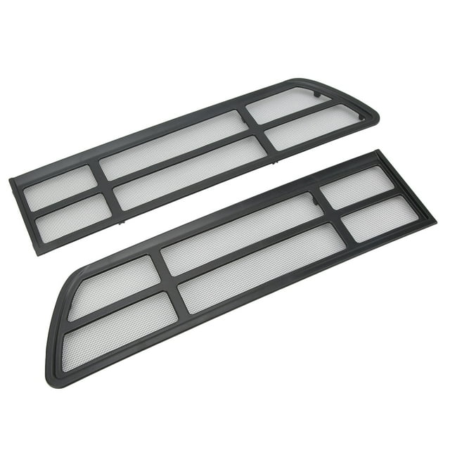 Cubierta protectora de ventilación de flujo de aire, 2 piezas Rejilla de entrada de aire de automóvil Protector de entrada de aire de automóvil Muy versátil