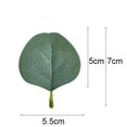 thumbnail image 4 of Coofit Fake Eucalyptus Leaves Colorful - 450PCS Faux Plants Artificial Greenery Leaves, 4 of 5