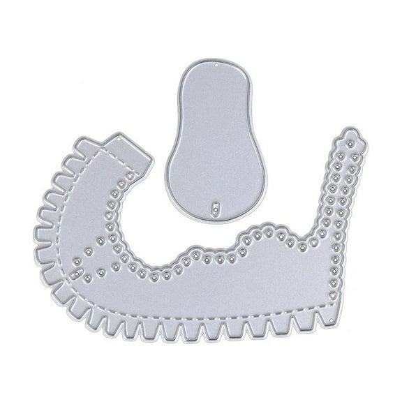 Baby Shoes Cutting Dies Metal Stencil Template Mold Carbon Steel for Home School Embossing Craft Decoration Mould Supply