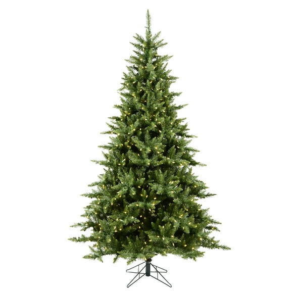 Vickerman 12' Camdon Fir Artificial Christmas Tree with Warm White Dura-lit LED Lights