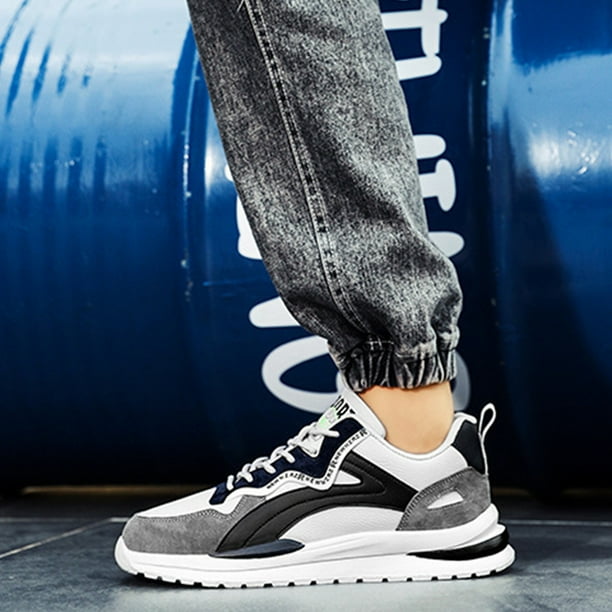 Zapatillas De Deporte De Moda Zapatos casuales para hombres Zapatos con cordones y soporte para el arco Zapatos de plataforma para trabajar Viajar Wdftyju Tenis De Mujer Tenis De Hombre Walmart