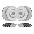 thumbnail image 2 of KarParts360 For Mercedes-Benz CLK350 2006 2007 2008 2009 Brake Set Front and Rear | Plain Rotor Style, 2 of 4