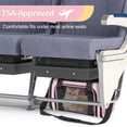 thumbnail image 4 of Pet Carrier, TSA Airline Approved Soft Sided Collapsible Cat and Dog Travel Carrier up to 15 Lbs, Small Medium Puppy Carrier with Mesh, Pink 15.7x10.2x10.2 Inches, 1-Pack, 4 of 8