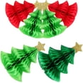 thumbnail image 1 of USHOBE 6pcs Christmas Tree Ornaments Party Decorations Paper Decorative Guests, 1 of 8