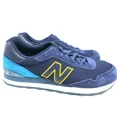 thumbnail image 1 of New Balance Men's 515 Classics Lifestyle Shoes Navy Blue Yellow ML515OTS Size 8, 1 of 6
