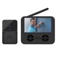 thumbnail image 1 of Mistaha Wireless Visual Doorbell with 4.3" HD IPS Screen - Infrared Night Vision, Two-Way Audio, Rechargeable Battery - Easy Installation & Long Standby Time, 1 of 6