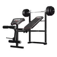 thumbnail image 1 of Banco Multifuncional Sparta Fitness Barra Disco 55kg M15, 1 of 5
