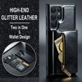 thumbnail image 2 of Gittter Wallet Case Card Holder Phone Cover With Kickstand Compatible With Samsung Galaxy S23 Ultra Plus, 2 of 5