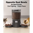 thumbnail image 3 of Comedero automático para gatos Miaosical Dual para 2 gatos, 4,2 litros, 3 of 9