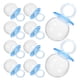 thumbnail image 3 of 20 cajas transparentes para dulces, recuerdos de baby shower, mini chupetes, dulces, golosinas, juegos y decoraciones, 3 of 7
