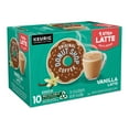 The Original Donut Shop, Vanilla Latte Flavored KCup Coffee Pods, 10