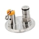 thumbnail image 5 of Tapa de extremo de abrazadera con poste de gas Prv y bloqueo de bola, accesorios secos, accesorio de cerveza resistente, compacto y fácil de instalar, 5 of 9