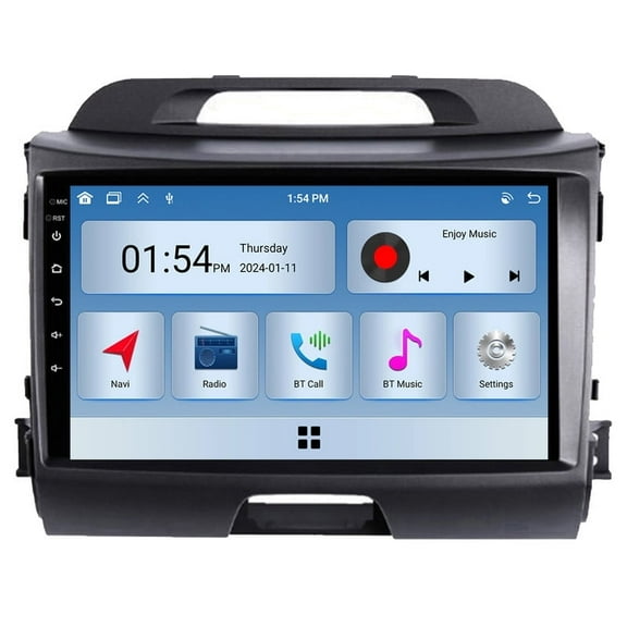 RoverOne 6 128G Android Car Stereo Bluetooth Carplay GPS for Kia Sportage 3 SL 2010-2016