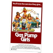 Gas Pump Girls Movie poster Metal Sign 8inx 12in Metal Print 8x12 Square Adults Poster Time