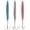 Multi Colors (3pcs)-Silver&Blue& Pink, variant on Saltwater Fishing Lures Fishing Jigs Fishing Spoons for Striped bass, Pompano, Spanish Mackerel ，Bluefish