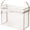Creamy, variant on GliJian Plush Toy Storage Bins, Stuffed Doll Organizer Chest Boxes, Foldable Storages Basket Set, for Living Room Playroom Study Dorm