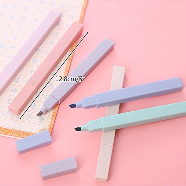 Ensemble de Marqueurs Highlighter, 6 Pcs Marqueur Highlighter Main Compteur Highlighter Peinture Couleur Croquis Highlighter Design Révolutionnaire