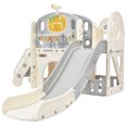 Ataucjin Kids Slide Playset Structure, Freestanding Castle Climbing
