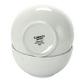 thumbnail image 3 of Gibson Home 2 Piece 7 Inch Ceramic All-Purpose Round Bowl Set in White, 3 of 6