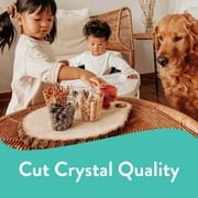 (4 pack) Chinet Crystal® Premium Disposable Plastic Cups, Clear, 9 oz, 50 Count