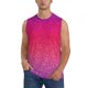 thumbnail image 1 of Balery Light Purple Glitter Camisetas sin mangas para hombre, absorbe la humedad y protege contra el mal olor.-Small, 1 of 7