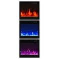 thumbnail image 3 of Milano Set 145EF-2D-2D Electric Fireplace Modern Wall Unit Entertainment Center, 3 of 4