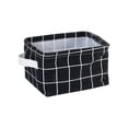 thumbnail image 2 of Fabric Storage Basket Organizer for Home, Cotton Linen Desktop Container Box for Makeup Office Supplies Toys Accessories Sundries Storage Vanity Table Bedroom Cabinet Organization, 2 of 7