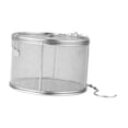 thumbnail image 3 of veasfak Mesh Tea Ball Infuser Spice Basket Seasoning Strainer for Cooking Home Stews Diameter 16cm, 3 of 9