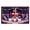 D-1D, variant on karymi 72x44 Inch Patriotic Red White Blue Fabric Background with Metal Eyelets, Reusable Water-Resistant Streamer for Independence Day Party Decor Fourth of July