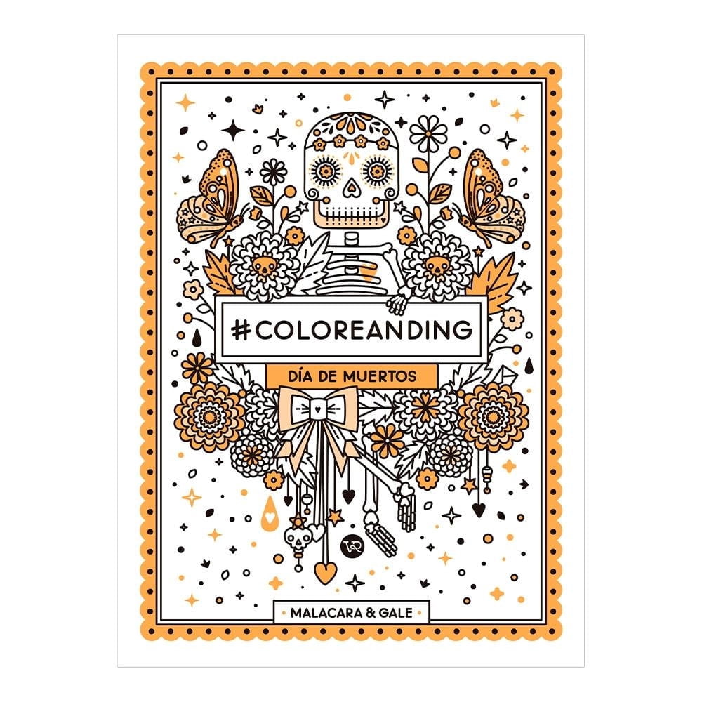 Dia De Muertos #Coloreanding Vr Editoras Libro Tapa Blanda | Walmart en ...