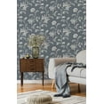 thumbnail image 4 of Fine Decor Juliette Blue Jacobean Wallpaper, 4 of 6