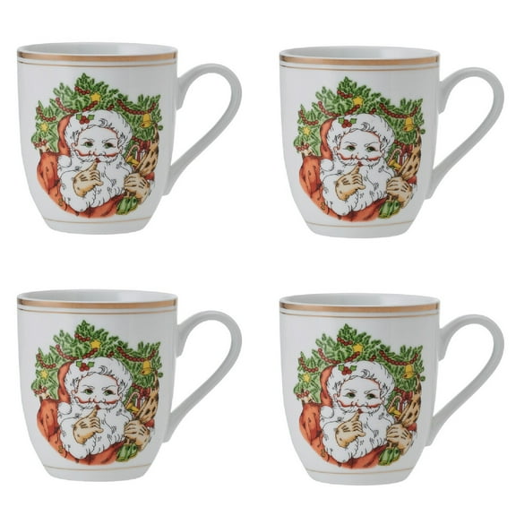 Fitz & Floyd St. Nicholas 12oz. Mug (Set of Four)