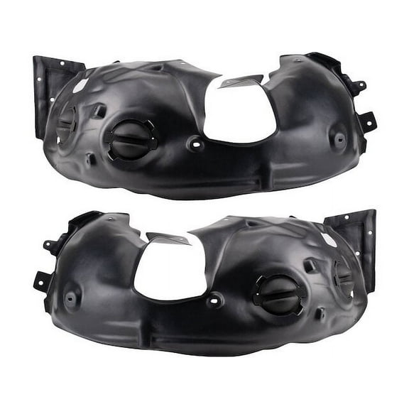 Fender Liner Set 2 Piece - Compatible with 2009 - 2015 Mini Cooper 2010 2011 2012 2013 2014
