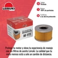 thumbnail image 4 of Filtro Aceite HF-111 Moto Honda Cb400 Trx500 Trx680 Leiruki, 4 of 5