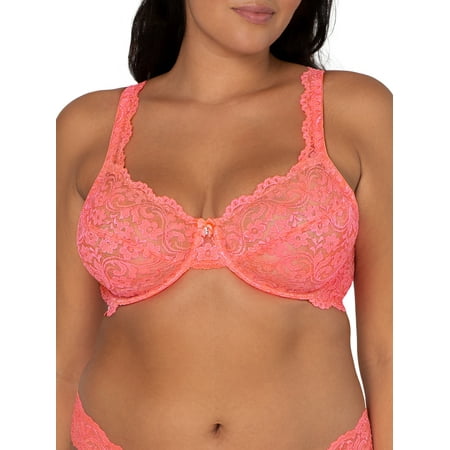 

Smart & Sexy Women s Plus Size Signature Lace Unlined Underwire Bra Style-SA964