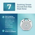 thumbnail image 3 of Adaptive Sound Technologies LectroFan Alpha Portable Sleep Sound Machine - Rechargeable White Noise Machine for Crib, Stroller, Car Seat & More - 7 Non-Looping Sounds - For Travel, Bedroom, Nursery, 3 of 7