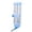 Blue, variant on Stainless Steel Hamster Water Bottle, 2.54oz Mini Drinking Dispenser, Leak Proof Hanging Feeder for Dwarf Hamsters & Mice