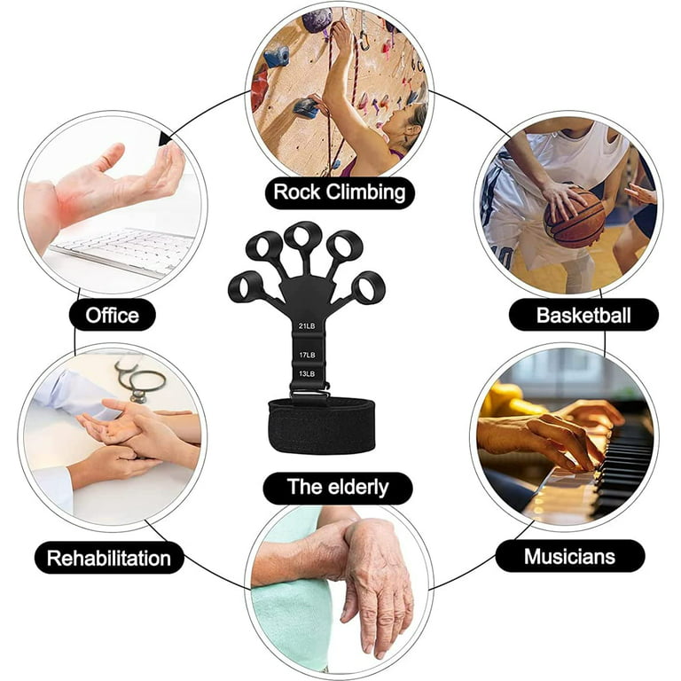 The Gripster Strengthening Wrist Equipment Hand Workout Silicone Exercise