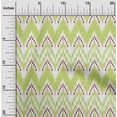 thumbnail image 1 of oneOone Tissu Polyester Lycra Chevron Imprimé Ikat Tissu de Couture BTY 56 Pouces de Large, 1 of 1